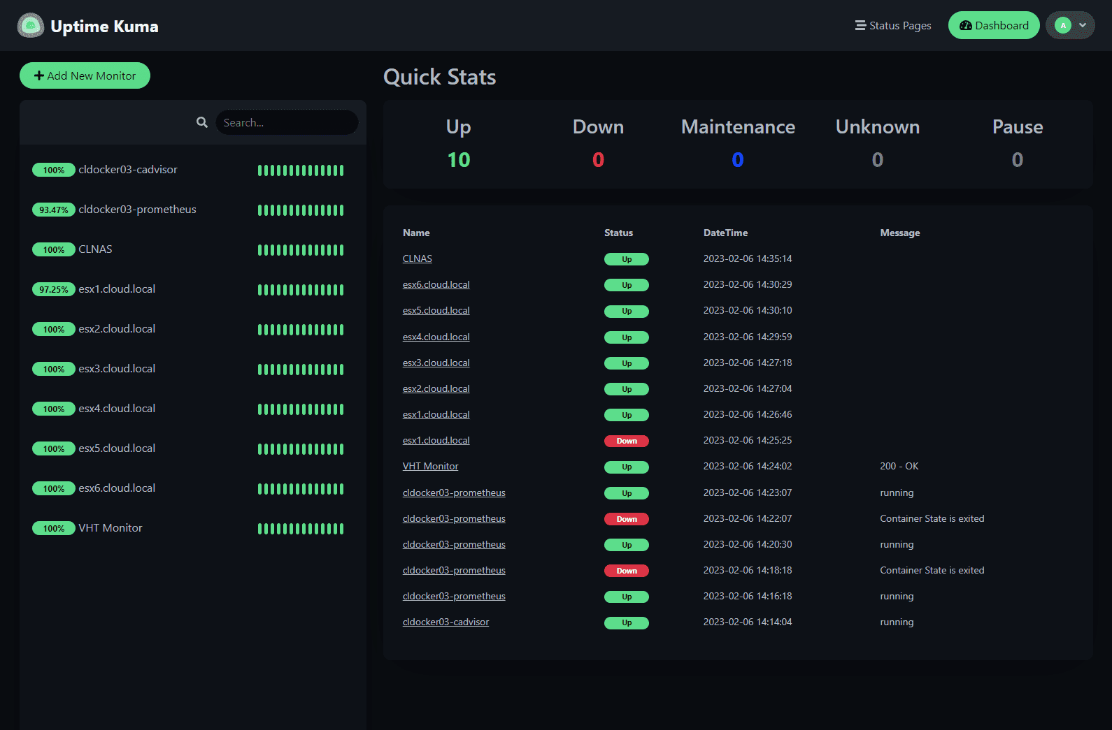 Uptime Kuma